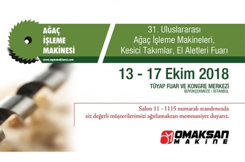 WE PARTICIPATE IN THE 31ST INTERNATIONAL WOODWORKING, CUTTING TOOLS, HAND TOOLS FAIR