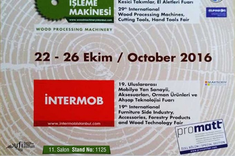 We are attending the 19th International Furniture Side Industry and Woodworking Machinery Fair.